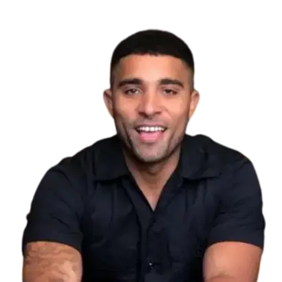 An image of Jay Richards smiling, on a transparent background