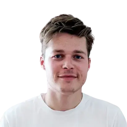 An image of Mads Fibiger, on a transparent background