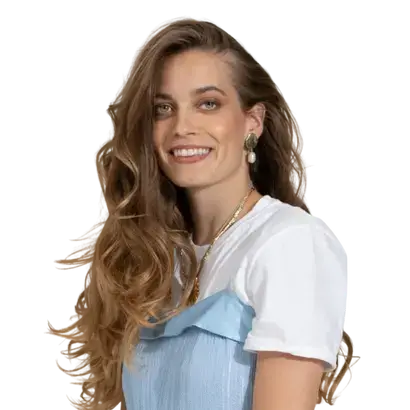 An image of Tijana Tamburic smiling, on a transparent background