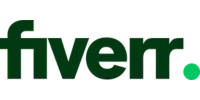 Fiverr.com logo on a transparent background