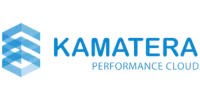 Kamatera.com logo on a transparent background