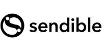 Sendible.com logo on a transparent background